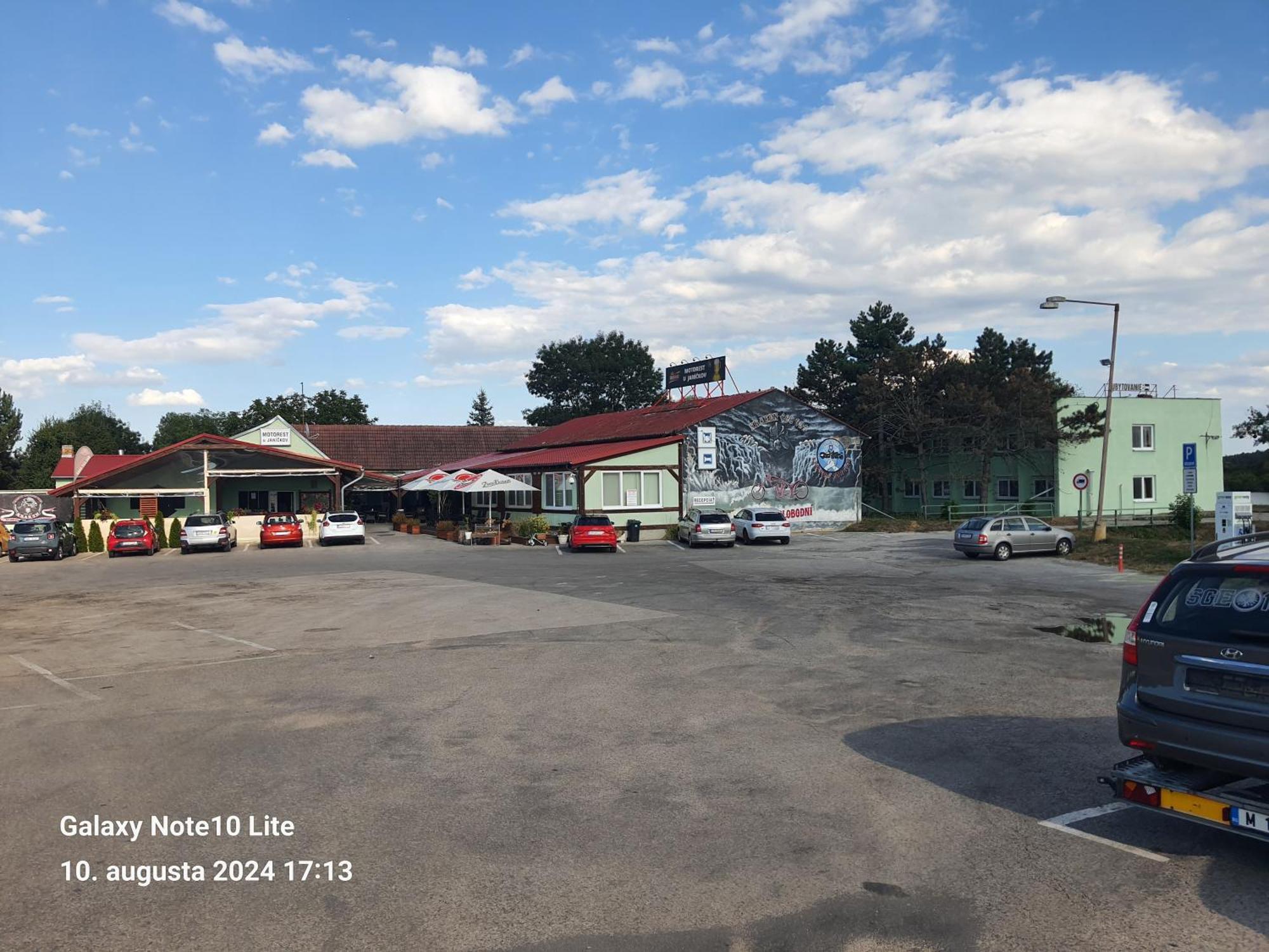 Motorest U Janickov Kuty Dış mekan fotoğraf